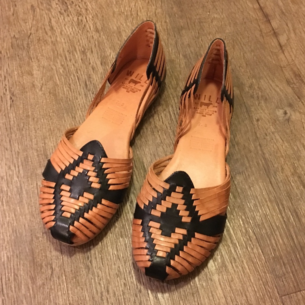 NWOT Will Leather Huaraches